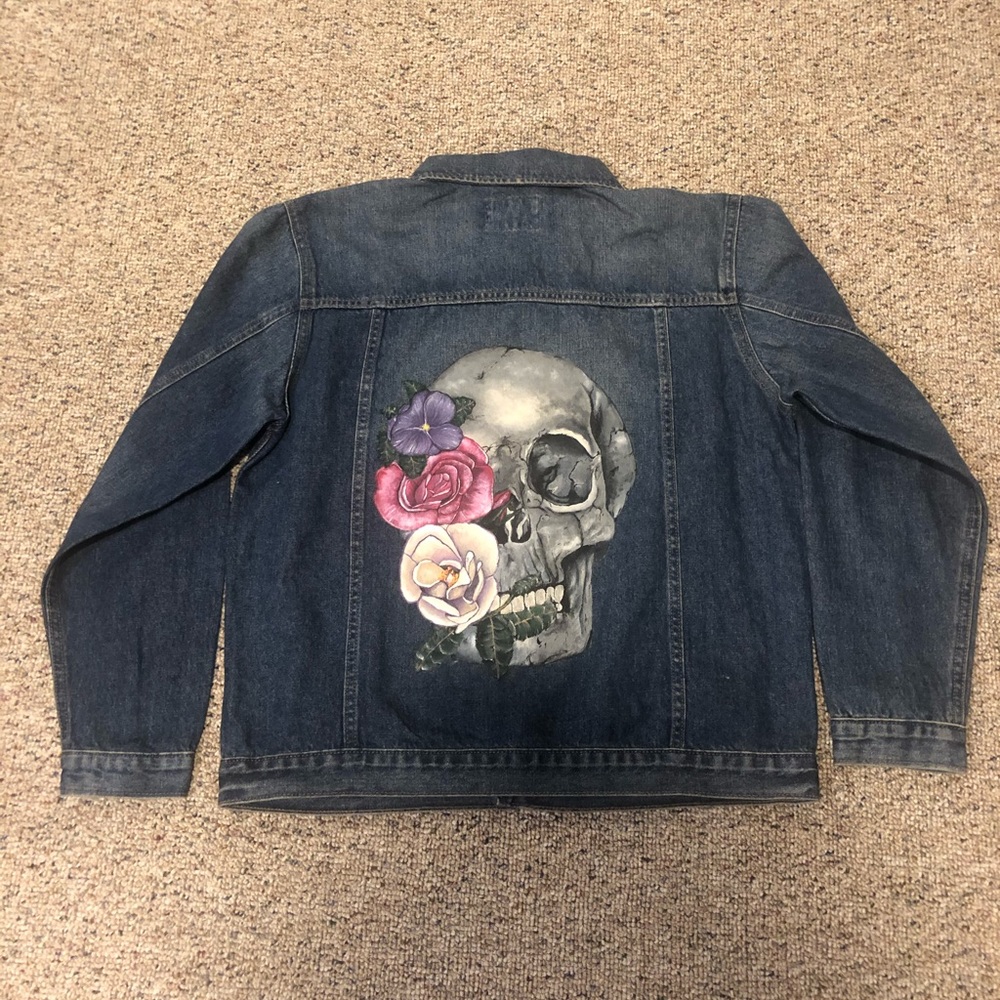 Hand Painted Denim Jacket